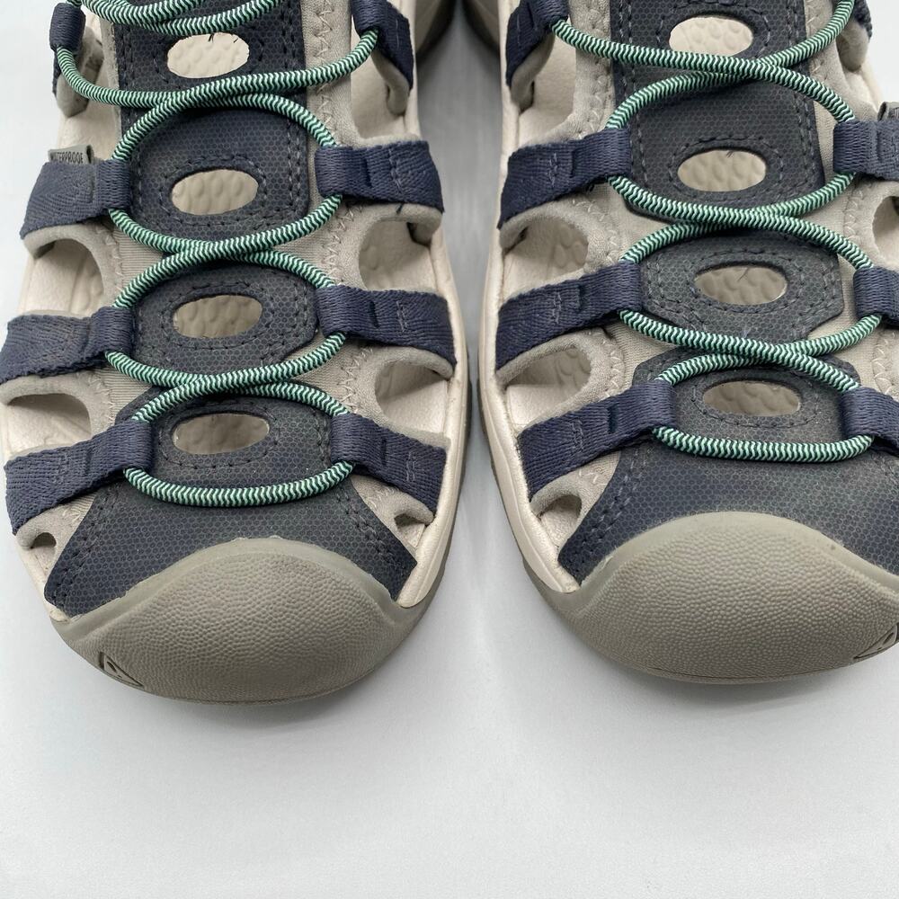 Keens sandal shoes waterproof camping hiking Womens size 8.5 Blue Gray - Picture 4 of 11